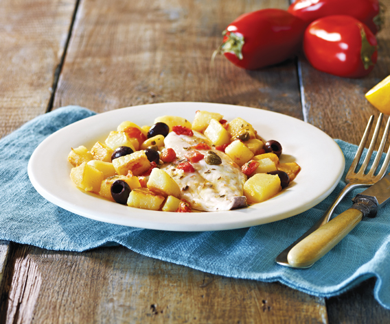 Φιλέτα Τσιπούρας  αλα Μεσογειακά Ψάρια & Θαλασσινά Φιλέτα Τσιπούρας  αλα Μεσογειακά bofrost