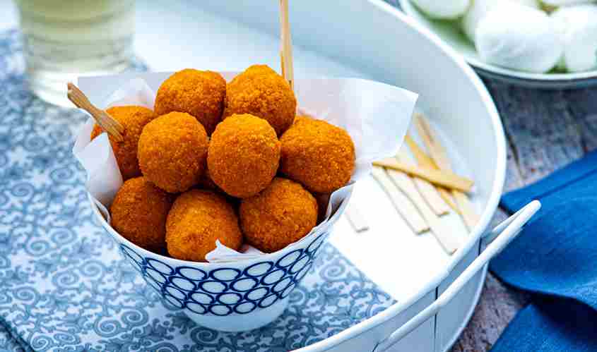 Σνακς και αρτοποιείο/Ορεκτικά και finger food Μπουκιές Μοτσαρέλας Πανέ bofrost