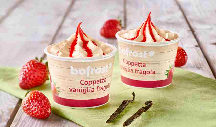 Prodotti speciali/Prodotti Novità Κυπελάκια Βανίλια Φράουλα bofrost